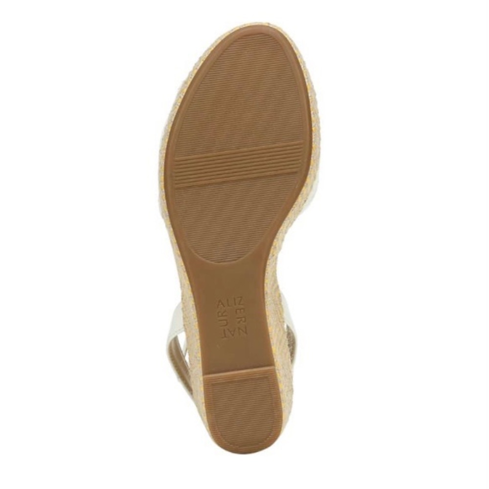 NATURALIZER 9.5 WEDGE ESPADRILLE PLATFORM SANDALS - Picture 6 of 9